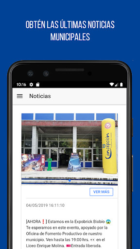 Run android online APK MuniConceApp from MyAndroid or emulate MuniConceApp using MyAndroid