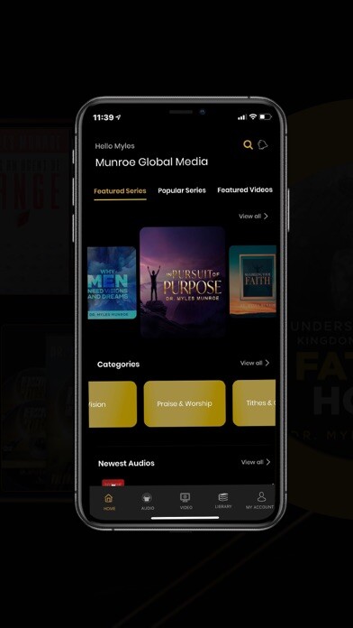 Emulate iPhone app Munroe Global Media using MyAndroid Emulate iPhone app Munroe Global Media using MyAndroid