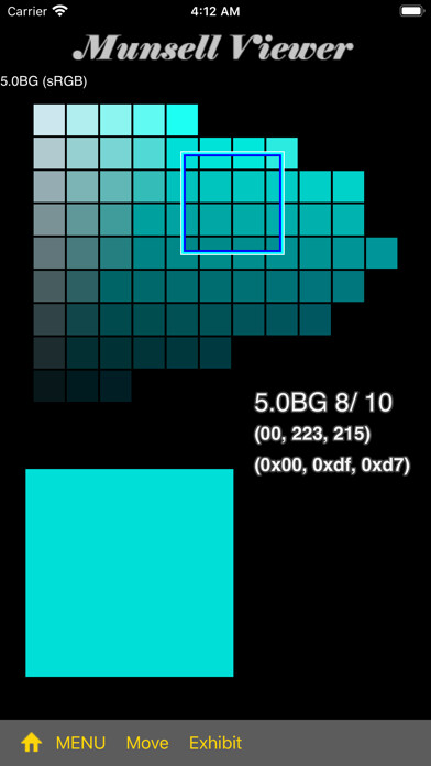 Emulate iPhone app Munsell Viewer using MyAndroid Emulate iPhone app Munsell Viewer using MyAndroid