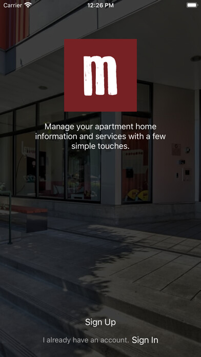 Emulate iPhone app Mural Apartments using MyAndroid Emulate iPhone app Mural Apartments using MyAndroid
