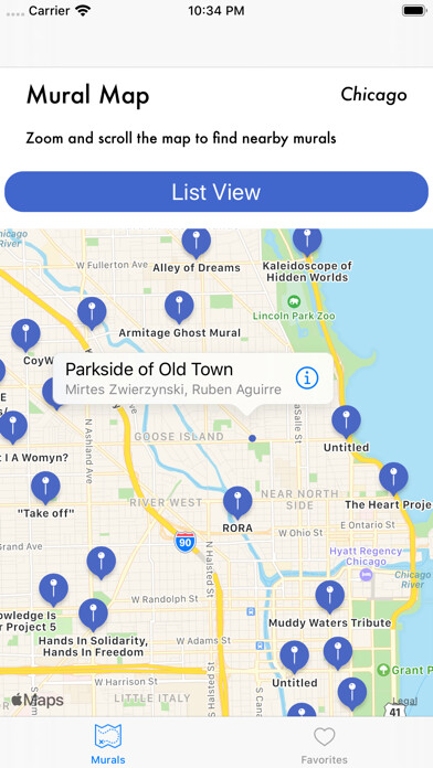 Emulate iPhone app MuralMap using MyAndroid Emulate iPhone app MuralMap using MyAndroid