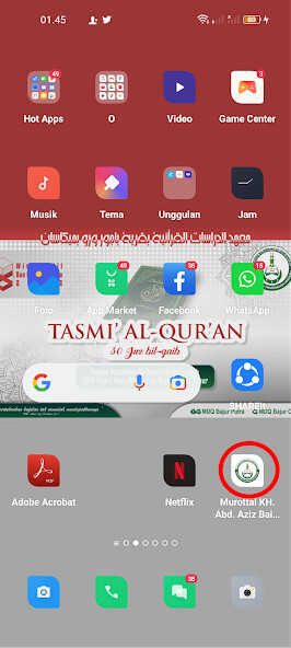 Run android online APK MUROTTAL AL-QURAN MDQ BAJUR from MyAndroid or emulate MUROTTAL AL-QURAN MDQ BAJUR using MyAndroid Run android online APK MUROTTAL AL-QURAN MDQ BAJUR from MyAndroid or emulate MUROTTAL AL-QURAN MDQ BAJUR using MyAndroid