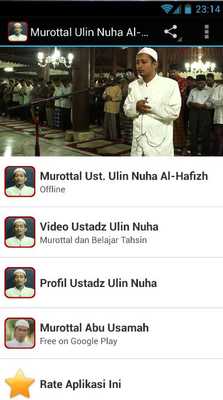 Emulate Android APK Murottal Merdu Ust. Ulin Nuha