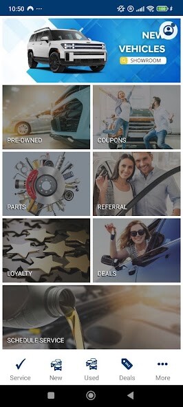Emulate iPhone app Murray Hyundai Medicine Hat using MyAndroid
