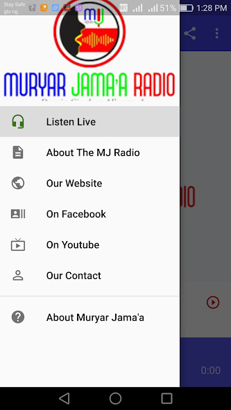 Run android online APK Muryar Jamaa Radio from MyAndroid or emulate Muryar Jamaa Radio using MyAndroid