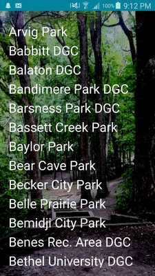 Emulate Android APK MUSA Disc Golf League App