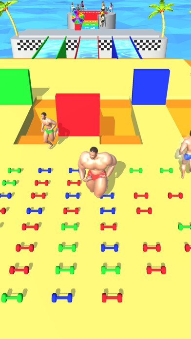 Run android online APK Muscle Race 3D from MyAndroid or emulate Muscle Race 3D using MyAndroid
