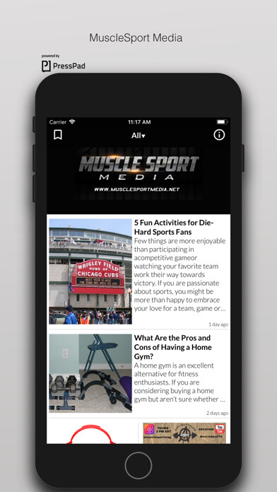 Emulate iPhone app MuscleSport Media using MyAndroid Emulate iPhone app MuscleSport Media using MyAndroid