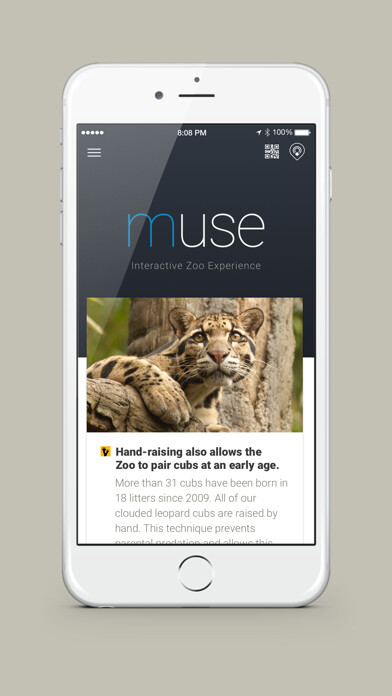 Emulate iPhone app Muse Experience using MyAndroid