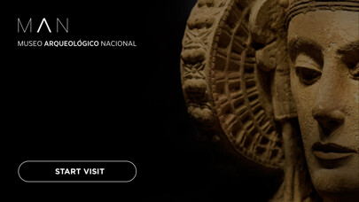 Emulate iPhone app Museo Arqueológico Nacional using MyAndroid
