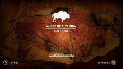 Emulate iPhone app Museo de Altamira using MyAndroid