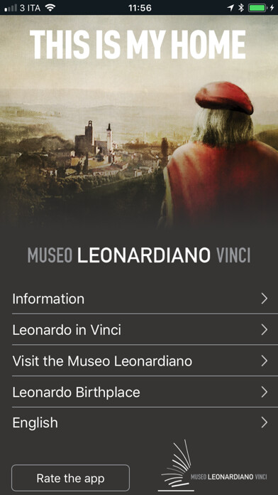 Emulate iPhone app Museo Leonardiano Vinci using MyAndroid Emulate iPhone app Museo Leonardiano Vinci using MyAndroid