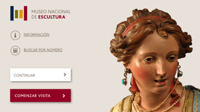 Emulate iPhone app Museo Nacional de Escultura using MyAndroid