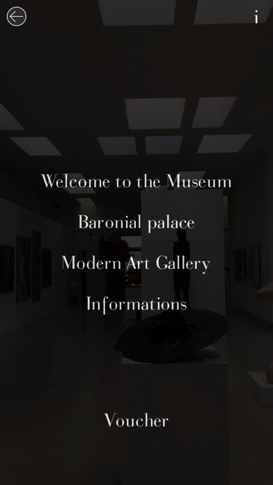 Emulate iPhone app Museo Revoltella using MyAndroid Emulate iPhone app Museo Revoltella using MyAndroid
