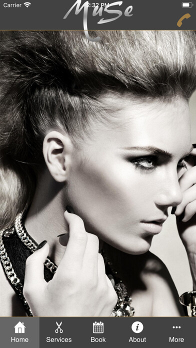 Emulate iPhone app Muse Salons using MyAndroid Emulate iPhone app Muse Salons using MyAndroid