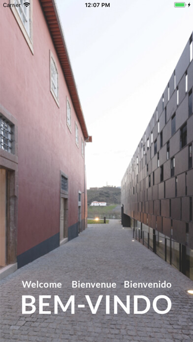 Emulate iPhone app Museu do Douro using MyAndroid