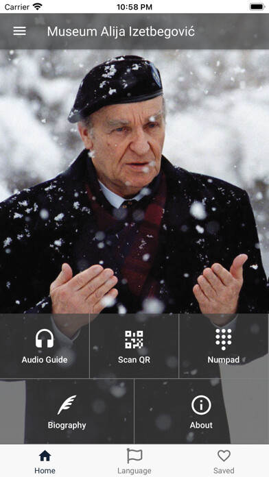 Emulate iPhone app Museum Alija Izetbegovic using MyAndroid Emulate iPhone app Museum Alija Izetbegovic using MyAndroid