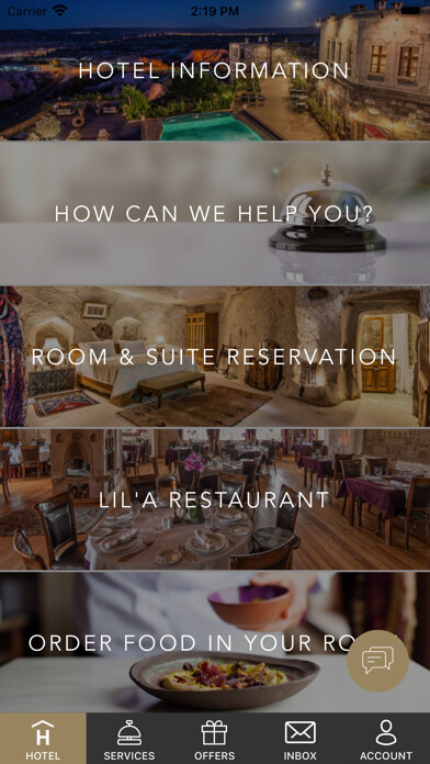 Emulate iPhone app Museum Hotel using MyAndroid Emulate iPhone app Museum Hotel using MyAndroid