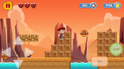 Emulate iPhone app Mushroom for Maria - Jump and Stamp using MyAndroid