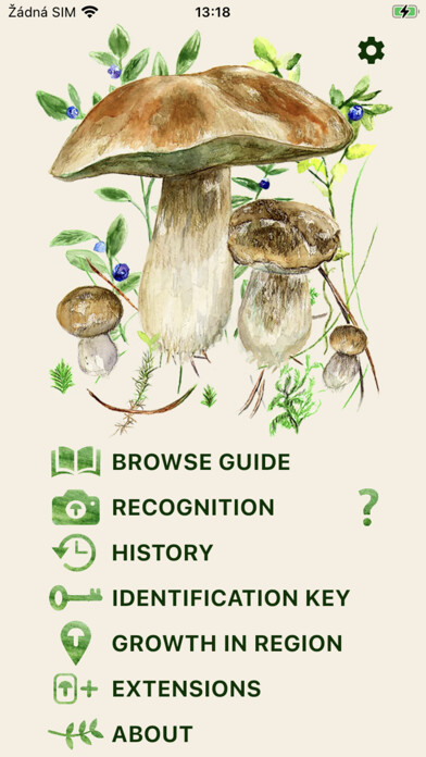 Emulate iPhone app Mushrooms app using MyAndroid Emulate iPhone app Mushrooms app using MyAndroid
