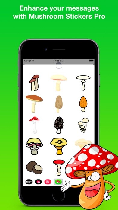 Emulate iPhone app Mushroom Stickers Pro using MyAndroid Emulate iPhone app Mushroom Stickers Pro using MyAndroid