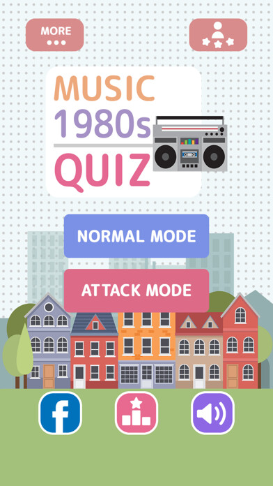 Emulate iPhone app Music 1980s Quiz - Game using MyAndroid