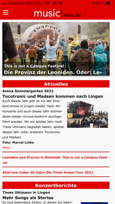 Emulate iPhone app Music2Web.de using MyAndroid Emulate iPhone app Music2Web.de using MyAndroid