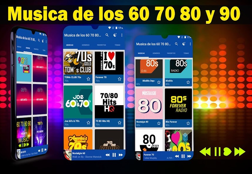 Run android online APK Music 60 70 80 and 90 from MyAndroid or emulate Music 60 70 80 and 90 using MyAndroid