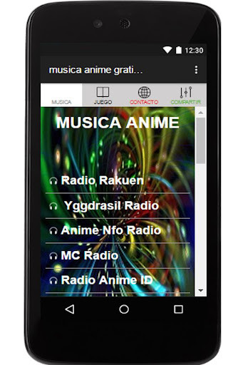 Run android online APK Musica anime from MyAndroid or emulate Musica anime using MyAndroid