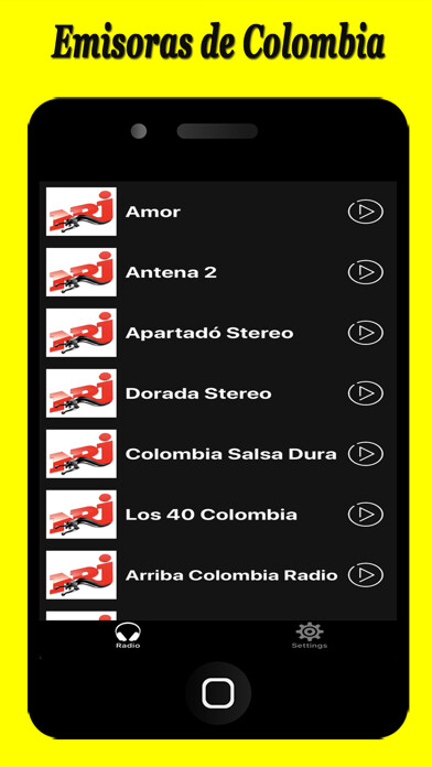 Emulate iPhone app Musica Colombiana using MyAndroid Emulate iPhone app Musica Colombiana using MyAndroid