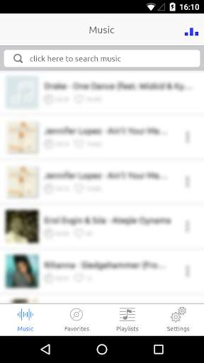 Run android online APK Musica - Free Music Streamer from MyAndroid or emulate Musica - Free Music Streamer using MyAndroid