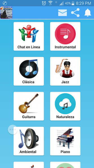 Run android online APK Musica Instrumental Relajante from MyAndroid or emulate Musica Instrumental Relajante using MyAndroid