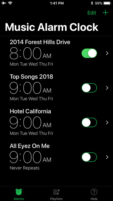 Emulate iPhone app Music Alarm Clock Pro using MyAndroid Emulate iPhone app Music Alarm Clock Pro using MyAndroid