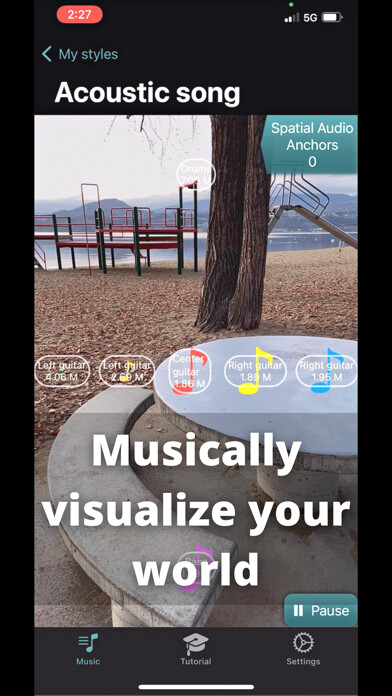 Emulate iPhone app Musical Envision using MyAndroid