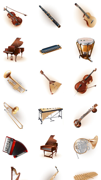 Emulate iPhone app Musical Instruments with Popular Melodies using MyAndroid