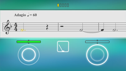 Emulate iPhone app Musical Meter 1 - complete using MyAndroid