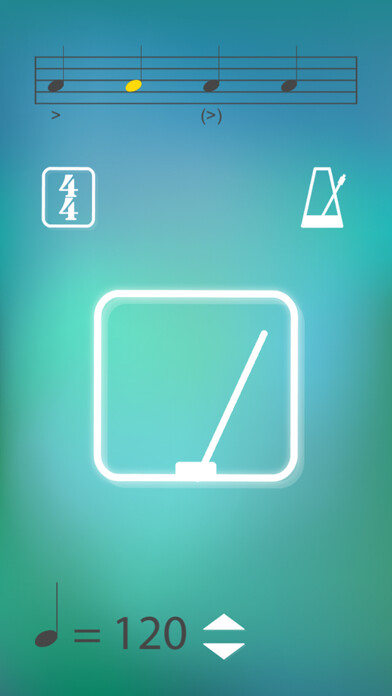 Emulate iPhone app Musical Meter - Metronome using MyAndroid Emulate iPhone app Musical Meter - Metronome using MyAndroid