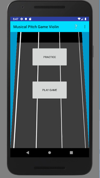 Run android online APK Musical Pitch Game Violin from MyAndroid or emulate Musical Pitch Game Violin using MyAndroid