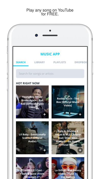 Emulate iPhone app Music App - Unlimited using MyAndroid Emulate iPhone app Music App - Unlimited using MyAndroid