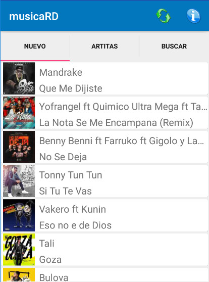 Run android online APK musicaRD from MyAndroid or emulate musicaRD using MyAndroid