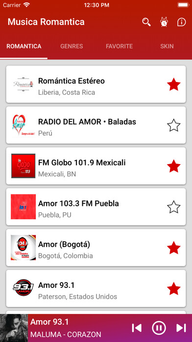 Emulate iPhone app Musica Romantica Baladas using MyAndroid Emulate iPhone app Musica Romantica Baladas using MyAndroid