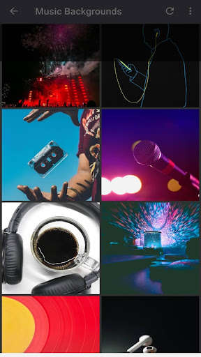 Run android online APK Music Backgrounds from MyAndroid or emulate Music Backgrounds using MyAndroid