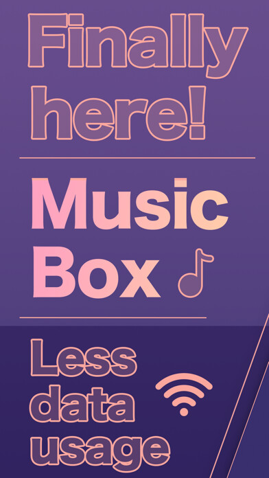 Emulate iPhone app Music Box - stream player using MyAndroid
