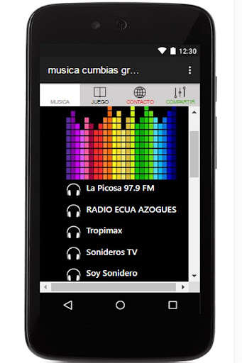Run android online APK music cumbias from MyAndroid or emulate music cumbias using MyAndroid