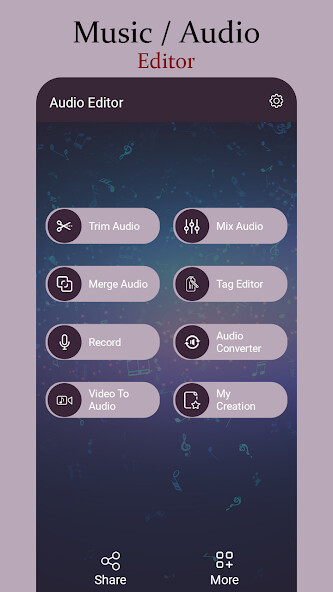 Run android online APK Music Cutter Editor And Ringtone maker from MyAndroid or emulate Music Cutter Editor And Ringtone maker using MyAndroid