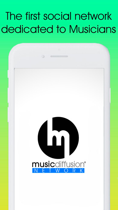 Emulate iPhone app MusicDiffusion Network using MyAndroid