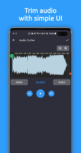 Emulate Music Editor:Cut and merge mp3 from MyAndroid or run Music Editor:Cut and merge mp3 using MyAndroid