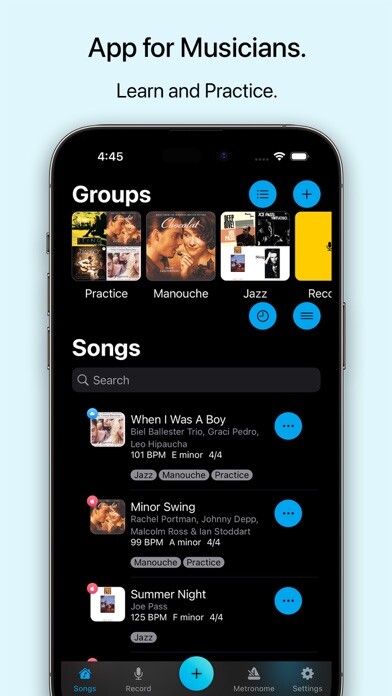 Emulate iPhone app Music Looper - Pitch, Slow using MyAndroid Emulate iPhone app Music Looper - Pitch, Slow using MyAndroid