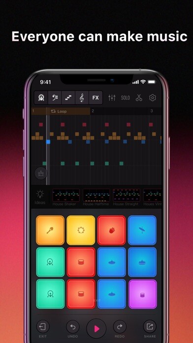 Emulate iPhone app Music Maker Go - Beat Maker using MyAndroid Emulate iPhone app Music Maker Go - Beat Maker using MyAndroid
