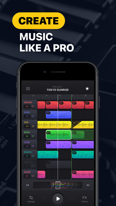 Emulate iPhone app Music Making Studio - Sampler using MyAndroid Emulate iPhone app Music Making Studio - Sampler using MyAndroid